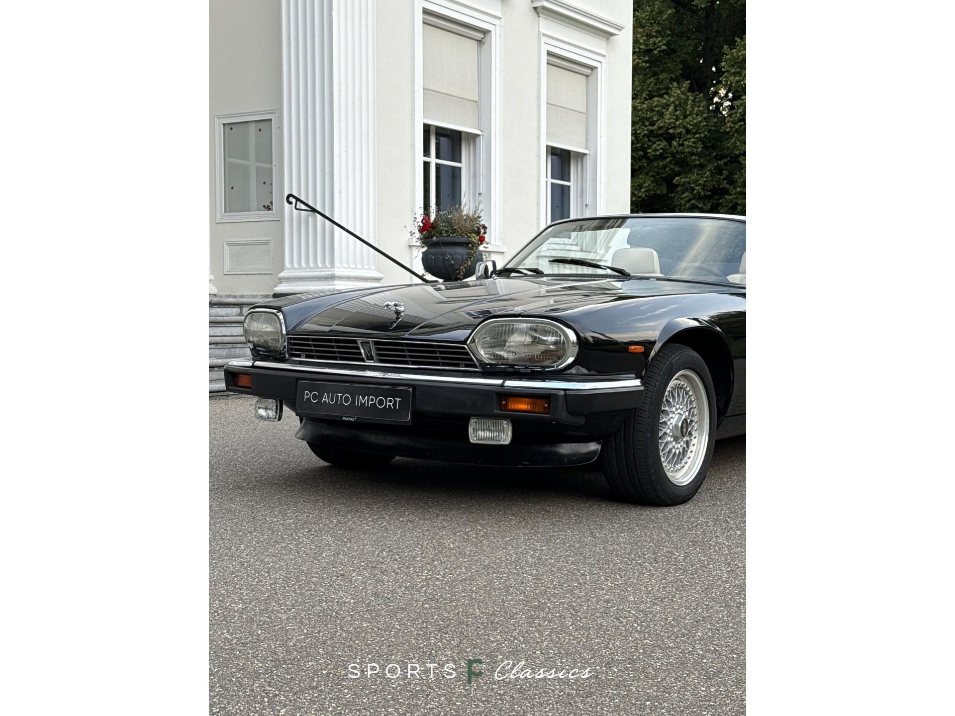 Jaguar XJ XJS V12 convertible 5.3L EU Auto Pionolak zwart beige leder